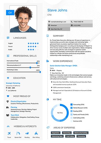 CV Templates - Resume Builder Online: Your Resume in Minutes! StylingCV