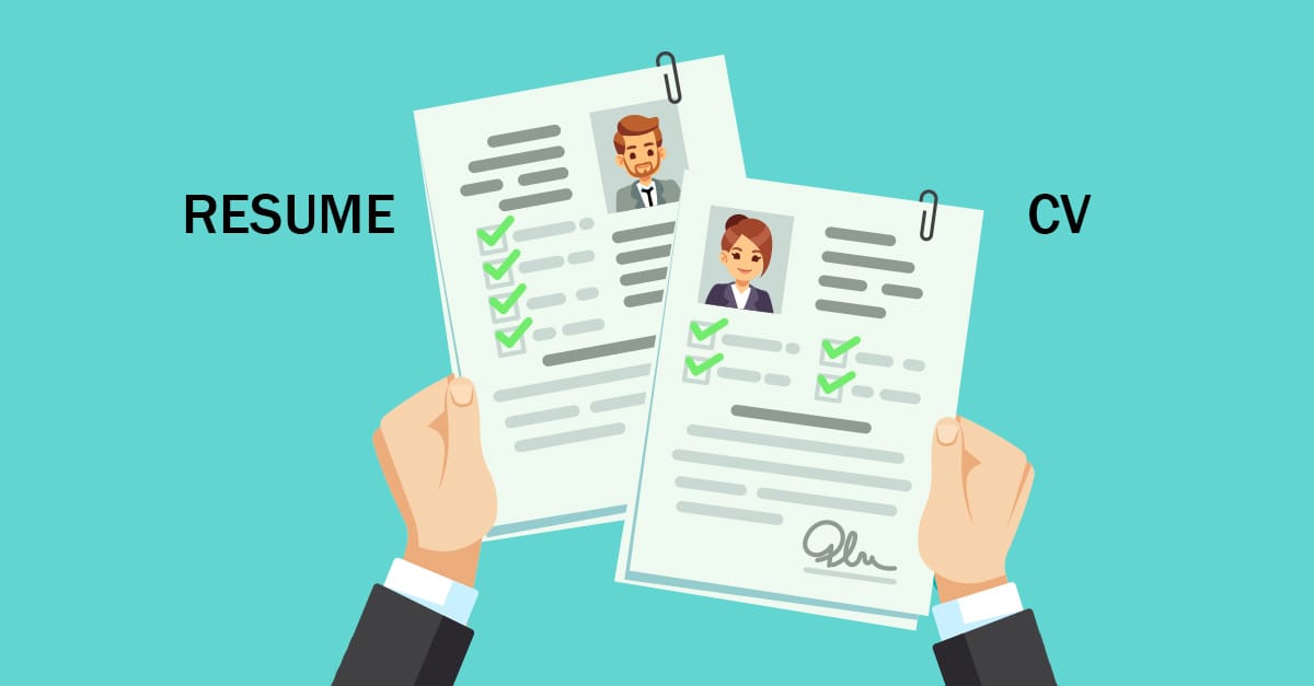 CV vs Resume what is the difference - 2022